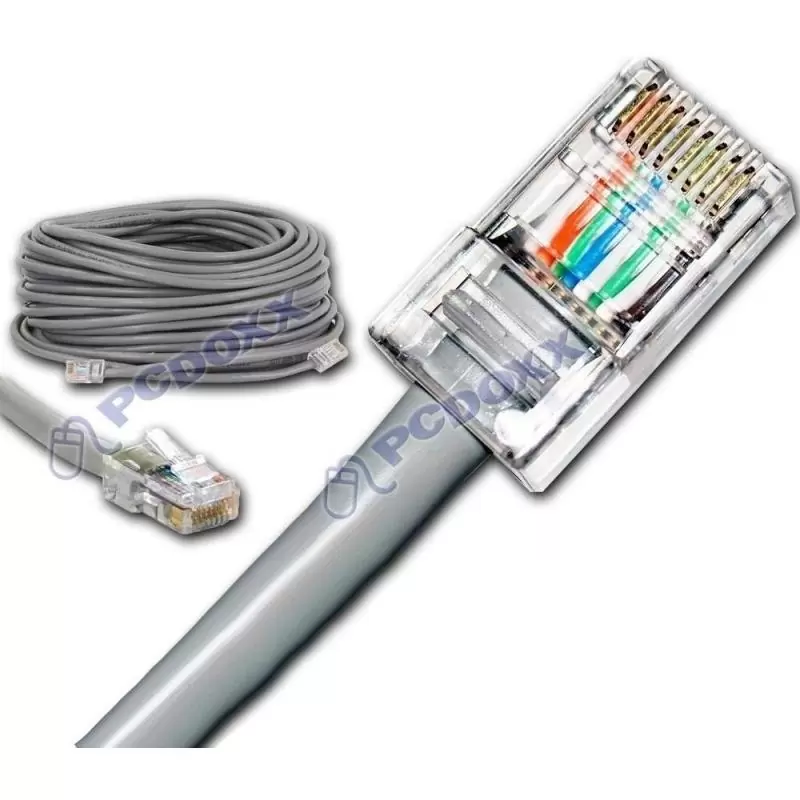 Ofertas en Cable De Red 50mts M/m Cat 5e Internet Rj45 Partes