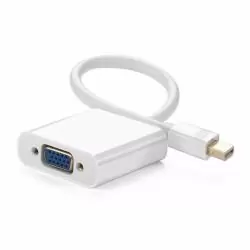Adaptador de Video y Conversor,Cable Adaptador Thunderbolt Mini Displayport A Vga Para Macbook MDP