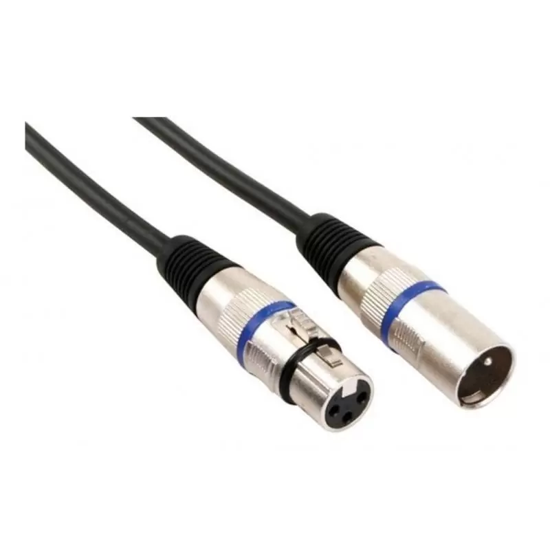 Cables de Audio,Cable Extension Xlr Canon Dmx 10mts Macho A Hembra