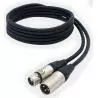 Cables de Audio,Cable Extension Xlr Canon Dmx 10mts Macho A Hembra