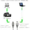Adaptadores y Cables,Cable Firewire Ieee1394 4p 6p 400mbps Minidv 4 Pin A 6 Pin ilink Corto