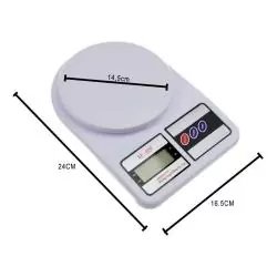 Balanza Digital,Pesa Digital Balanza de Cocina de 1gr a 5000grs (5 kilos)