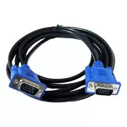 Cables de Video,Cable Vga 10 Metros Video Rgb Db15 Monitor Datashow Tv Proyector