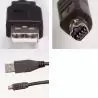 Adaptadores y Cables,Cable Camara Digital Nikon UC-E1 UCE1 de Nikon CoolPix 8700, 5700, 5400, 5000, 4500, 4300, 995, 900