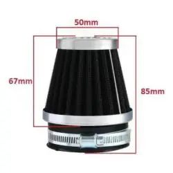 Filtro Aire Moto Conico Go Kart Alto Flujo Carburador Motocicleta