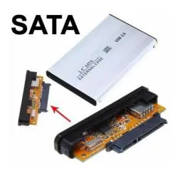 Accesorios Almacenamiento,Cofre SATA Case Disco Duro 2.5 Usb Hd Notebook - Color Azar