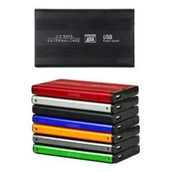 Accesorios Almacenamiento,Cofre SATA Case Disco Duro 2.5 Usb Hd Notebook - Color Azar