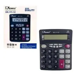 Calculadoras,Calculadora Botones Grandes Comercio Colegio Estudiante 12 digitos - 11112