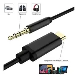 Adaptadores de Audio, BT y OTG,Cable Adaptador De Audio Usb Tipo-c A Auxiliar 3.5mm