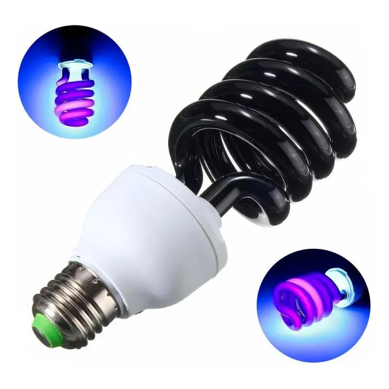 Iluminación de Fiestas,Ampolleta Ultravioleta Luz Negra Fiesta