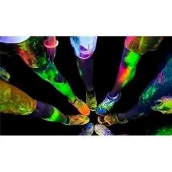 Iluminación de Fiestas,Ampolleta Ultravioleta Luz Negra Fiesta