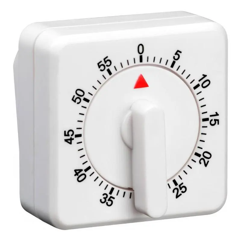 Timer Temporizadores,Timer Cocina Reloj Temporizador A Cuerda - CUADRADO V2