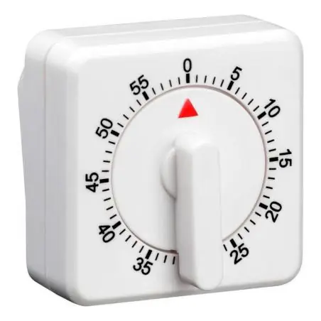 Timer Temporizadores,Timer Cocina Reloj Temporizador A Cuerda - CUADRADO V2