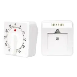 Timer Temporizadores,Timer Cocina Reloj Temporizador A Cuerda - CUADRADO V2