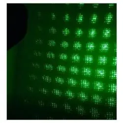Iluminación de Fiestas,Proyector Laser Ritmico Fiesta Luz Lluvia - Mod.Puntos Verde