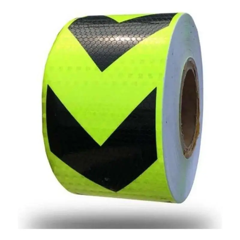 Cinta Huincha Reflectante Autoadhesiva Seguridad Brilla Noch