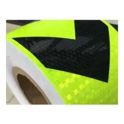 Cinta Huincha Reflectante Autoadhesiva Seguridad Brilla Noch