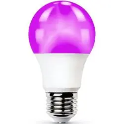 Ampolleta Led Colores Fiesta Lampara Luz Color Violeta Morado