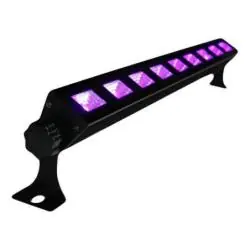 Iluminación de Fiestas,Barra De Luz Negra Uv Ultravioleta Led Cumpleaños Fiesta - 12 Led