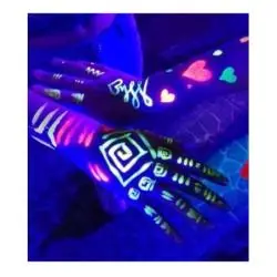 Iluminación de Fiestas,Barra De Luz Negra Uv Ultravioleta Led Cumpleaños Fiesta - 12 Led