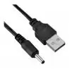 Cables de Poder,Cable Alimentacion USB Poder 5v A Jack Ac 3.5 x 1.35mm