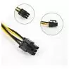 Adaptadores y Cables,Cable Poder Sata Hembra 15pin A 6 Pin Pci Express Video