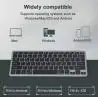 Teclados,Teclado Inalámbrico Bluetooth Recargable Notebook Pc Celular Mini