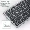Teclados,Teclado Inalámbrico Bluetooth Recargable Notebook Pc Celular Mini