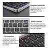 Teclados,Teclado Inalámbrico Bluetooth Recargable Notebook Pc Celular Mini