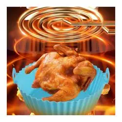 Cocina y Dormitorio,Cesta De Silicona Para Olla Freidora De Aire Reutilizable