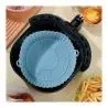 Cocina y Dormitorio,Cesta De Silicona Para Olla Freidora De Aire Reutilizable