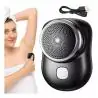 Cuidado Personal,Mini Afeitadora Facial Portatil Electrica Recargarble En Seco