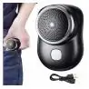 Cuidado Personal,Mini Afeitadora Facial Portatil Electrica Recargarble En Seco