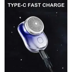 Cuidado Personal,Mini Afeitadora Facial Portatil Electrica Recargarble En Seco