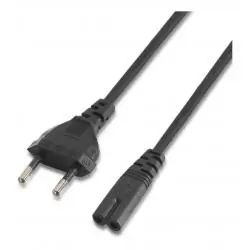 Cables de Poder,Cable Poder Tipo 8 Radio Parlante Bazuka Cargador Notebook