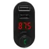 Transmisor FM Bluetooth Manos Libres,Transmisor Fm Auto Bluetooth Mp3 Manos Libre Pantalla Usb Bt