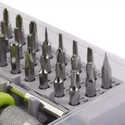 Herramientas Manuales,Set Destornillador 32 Piezas Precision Puntas Intercambiable