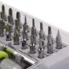 Herramientas Manuales,Set Destornillador 32 Piezas Precision Puntas Intercambiable
