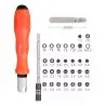 Herramientas Manuales,Set Destornillador 32 Piezas Precision Puntas Intercambiable