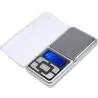 Pesas y Grameras,Balanza Gramera Pesa De 0,1 A 500 Grs Tare Luz Onzas Gramos