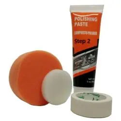 Otros,Kit Restaurador Mica Repara Foco Opaco de Auto Luz Sol UV Pulido Limpiador