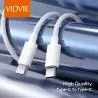 Cables de Datos y Carga,Cable Usb Tipo C Macho Macho Usb-c Para Macbook 1 Metro