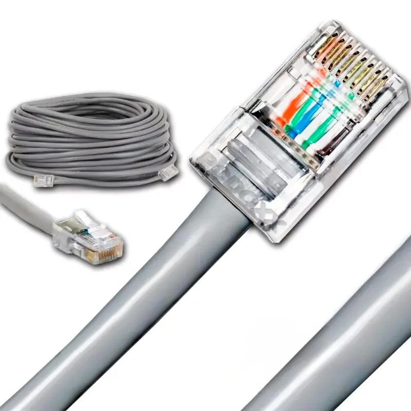 Cable de Red,Cable Red 5 Mts Utp Rj45 Cruzado Directo Crossover Paralelo