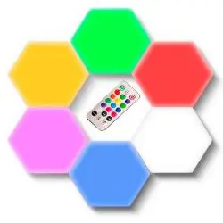 Cintas y Tiras LED,Set Foco Luz Led Rgb Con Control Tactil Touch Inalambrica