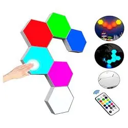 Cintas y Tiras LED,Set Foco Luz Led Rgb Con Control Tactil Touch Inalambrica