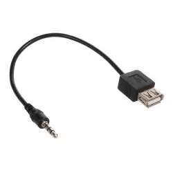 Adaptadores de Audio,Adaptador Otg Jack Plug Auxiliar 3.5mm Hembra Usb Auto