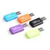 Accesorios Almacenamiento,Lector Adaptador Usb De Tarjetas Micro Sd De Colores