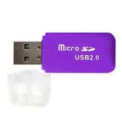 Accesorios Almacenamiento,Lector Adaptador Usb De Tarjetas Micro Sd De Colores