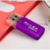 Accesorios Almacenamiento,Lector Adaptador Usb De Tarjetas Micro Sd De Colores