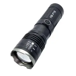 Linternas y Luz Emergencia,Linterna Tactica Luz Led Con Zoom Ultra Potente Recargable